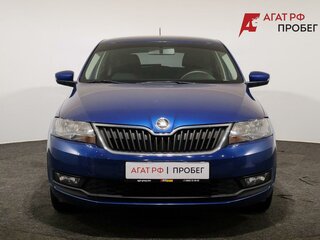 2019 Skoda Rapid I Рестайлинг, синий, 1250000 рублей, вид 2
