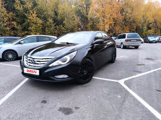 2012 Hyundai Sonata VI (YF), чёрный, 1210000 рублей, вид 1