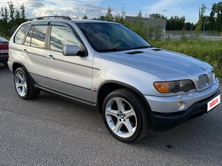 2002 BMW X5 3.0i I (E53), серый, 950000 рублей, вид 2
