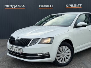 2019 Skoda Octavia III (A7) Рестайлинг, белый, 1650000 рублей, вид 5