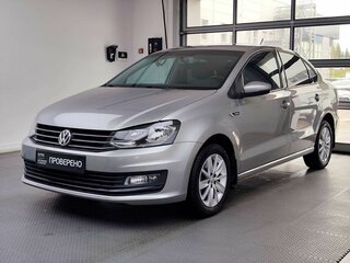 2019 Volkswagen Polo V Рестайлинг, серый, 1430000 рублей, вид 1