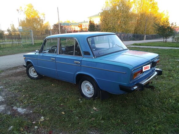 1986 Lada (ВАЗ) 2106, синий, 170000 рублей - вид 3