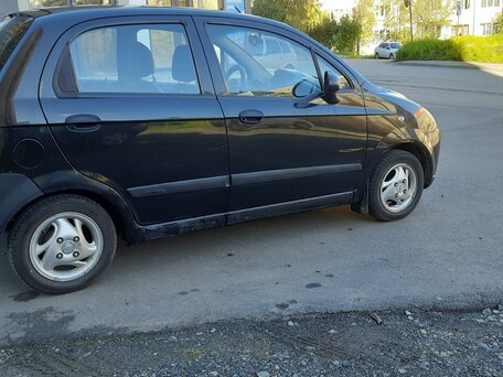 2007 Chevrolet Spark II, чёрный, 190000 рублей, вид 5