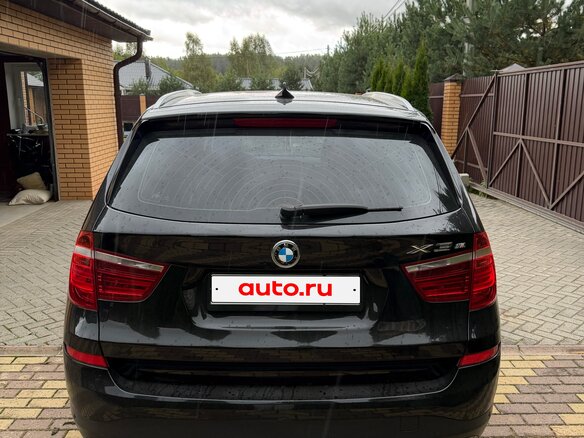 2015 BMW X3 20d xDrive II (F25) Рестайлинг, чёрный - вид 4