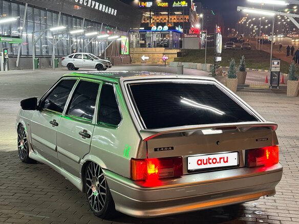 2008 Lada (ВАЗ) 2114, серебристый, 330000 рублей - вид 4