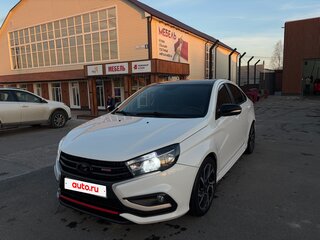 2021 Lada (ВАЗ) Vesta Sport I, белый, 1050000 рублей, вид 2