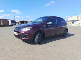 2014 Lada (ВАЗ) Kalina II, пурпурный, 430000 рублей, вид 1