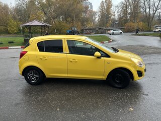 2013 Opel Corsa D Рестайлинг II, жёлтый, 400000 рублей, вид 4