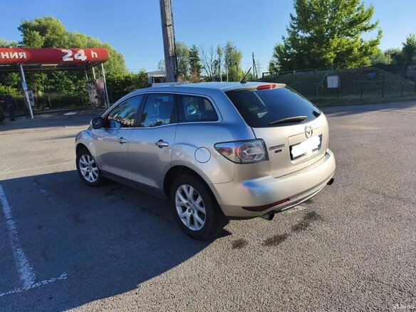 2007 Mazda CX-7 I, серебристый, 760000 рублей - вид 4