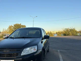 2013 Lada (ВАЗ) Granta I, чёрный, 430000 рублей, вид 3