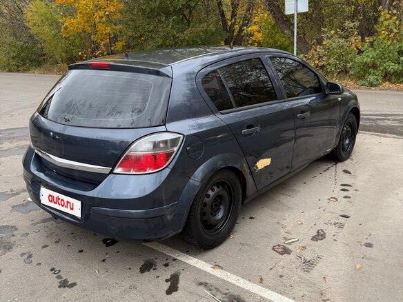 2007 Opel Astra H, серый - вид 3