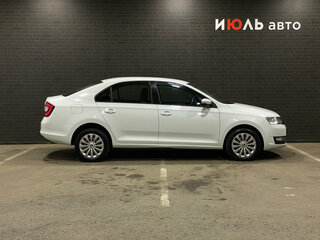 2019 Skoda Rapid I Рестайлинг, белый, 1330000 рублей, вид 4