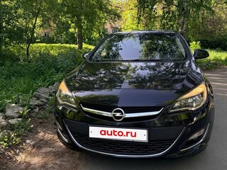 2012 Opel Astra J Рестайлинг, чёрный, 730000 рублей, вид 2