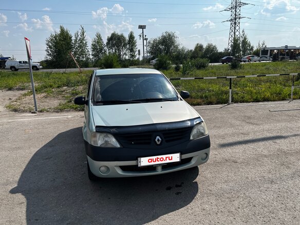 2007 Renault Logan I, зелёный - вид 1
