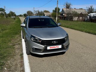 2017 Lada (ВАЗ) Vesta I, серебристый, 740000 рублей, вид 3