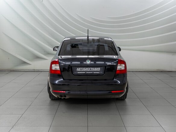 2012 Skoda Octavia II (A5) Рестайлинг, чёрный - вид 5
