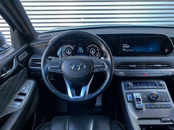 2021 Hyundai Palisade I, чёрный, 4400000 рублей - вид 15
