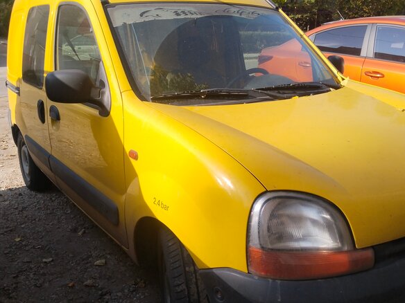 2002 Renault Kangoo I, жёлтый, 385000 рублей - вид 6