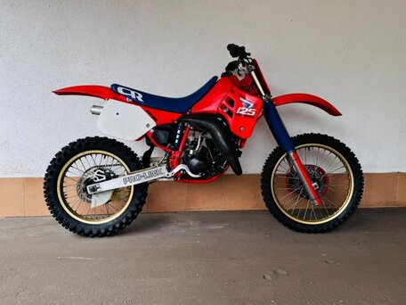 1986 Honda CR 125R, красный, 500000 рублей, вид 1