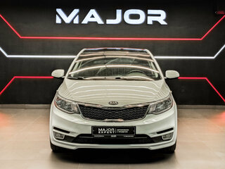 2017 Kia Rio III Рестайлинг, белый, 1250000 рублей, вид 2