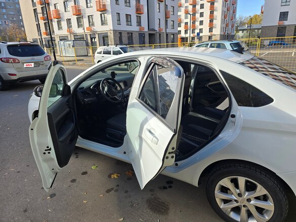 2023 Lada (ВАЗ) Vesta I Рестайлинг (NG), белый, 1200000 рублей - вид 4