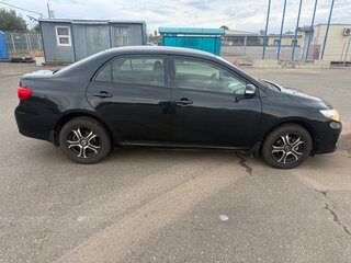 2012 Toyota Corolla X (E140, E150) Рестайлинг, чёрный, 780000 рублей, вид 2