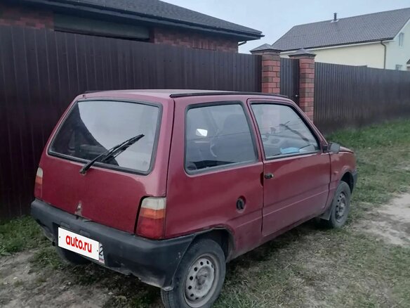 2003 Lada (ВАЗ) 1111 Ока СеАЗ, красный, 90000 рублей - вид 2