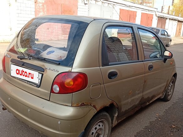 2006 Daewoo Matiz I Рестайлинг, бежевый, 200000 рублей - вид 2