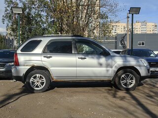 2009 Kia Sportage II Рестайлинг, серебристый, 539000 рублей, вид 4