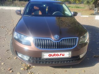 2015 Skoda Octavia III (A7), коричневый, 1500000 рублей, вид 1