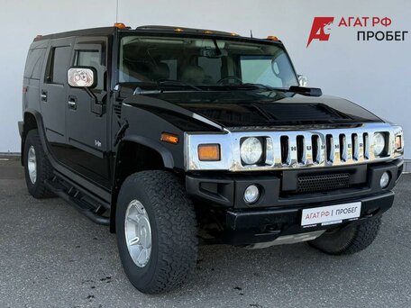 2003 Hummer H2 I, чёрный, 1800000 рублей, вид 3
