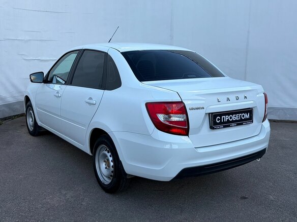 2024 Lada (ВАЗ) Granta I Рестайлинг, белый, 695000 рублей - вид 5