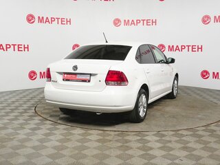 2013 Volkswagen Polo V, белый, 685000 рублей, вид 5