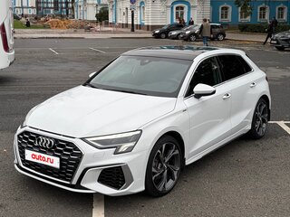 2021 Audi A3 Sportback 35 TFSI IV (8Y), белый, 3150000 рублей, вид 1