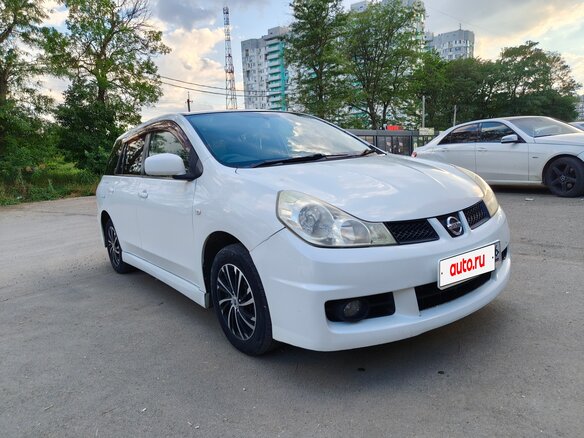 2009 Nissan Wingroad III (Y12), белый - вид 2