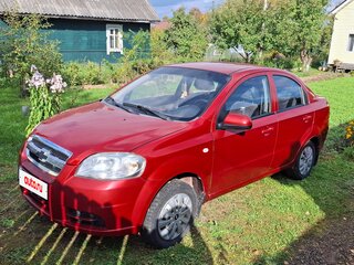 2010 Chevrolet Aveo I Рестайлинг, красный, 320000 рублей, вид 1