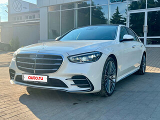 2021 Mercedes-Benz S-Класс 400 d 4MATIC VII (W223), белый, 8890000 рублей, вид 3