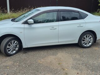 2014 Nissan Sentra VII (B17), белый, 900000 рублей, вид 4
