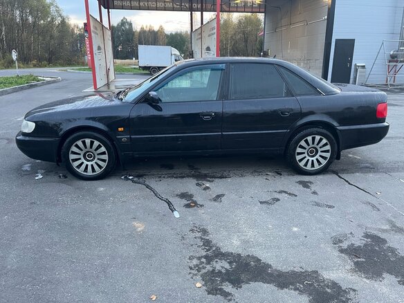 1996 Audi A6 I (C4), синий, 370000 рублей - вид 5