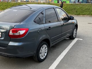 2014 Lada (ВАЗ) Granta I, серый, 360000 рублей, вид 4