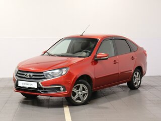 2018 Lada (ВАЗ) Granta I Рестайлинг, красный, 439000 рублей, вид 2