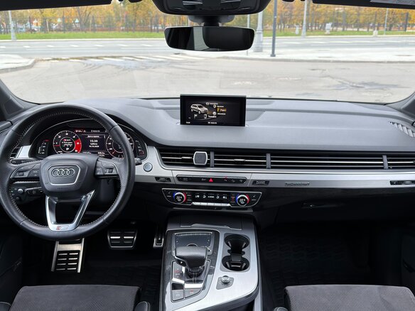 2016 Audi Q7 II (4M), серый, 4350000 рублей - вид 10