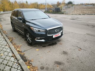 2017 Infiniti QX60 I Рестайлинг, синий, 2250000 рублей, вид 2