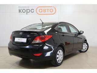 2014 Hyundai Solaris I, чёрный, 766000 рублей, вид 3