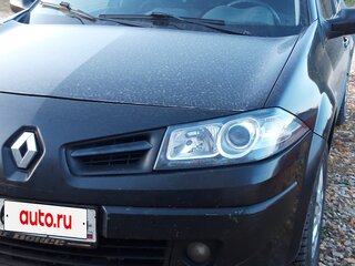 2008 Renault Megane II Рестайлинг, чёрный, 645000 рублей, вид 2