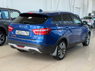2022 Lada (ВАЗ) Vesta SW Cross I, синий, 1185000 рублей, вид 4