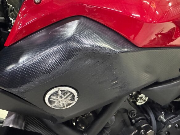 2017 Yamaha MT-07 (FZ-07), красный, 765000 рублей - вид 9
