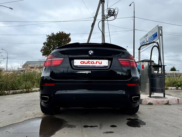2008 BMW X6 50i 6-speed I (E71), чёрный - вид 9