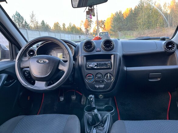 2013 Lada (ВАЗ) Granta I, серебристый, 300000 рублей - вид 11