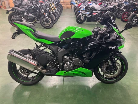 2020 Kawasaki ZX-6 Ninja, зелёный, 1077000 рублей, вид 2